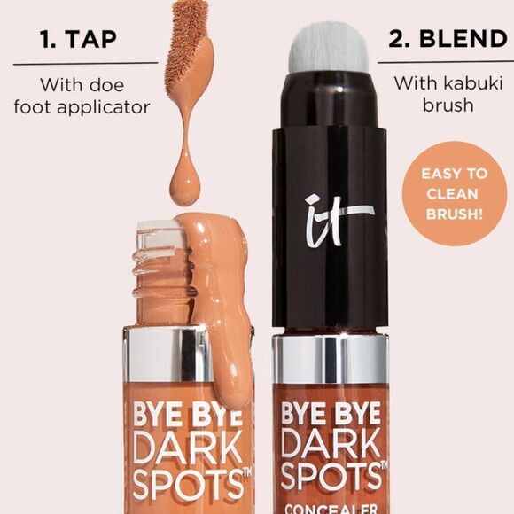 🌷 IT Cosmetics Fair Light 11 Bye Bye Dark Spots Concealer + Serum FullSz - Picture 7 of 14